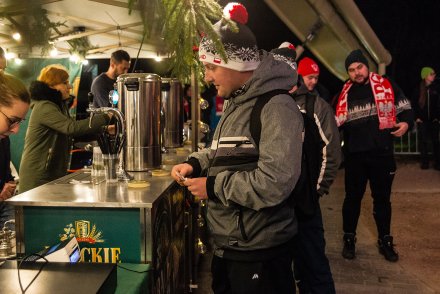 Strefa Kibica w wiślańskim amfiteatrze